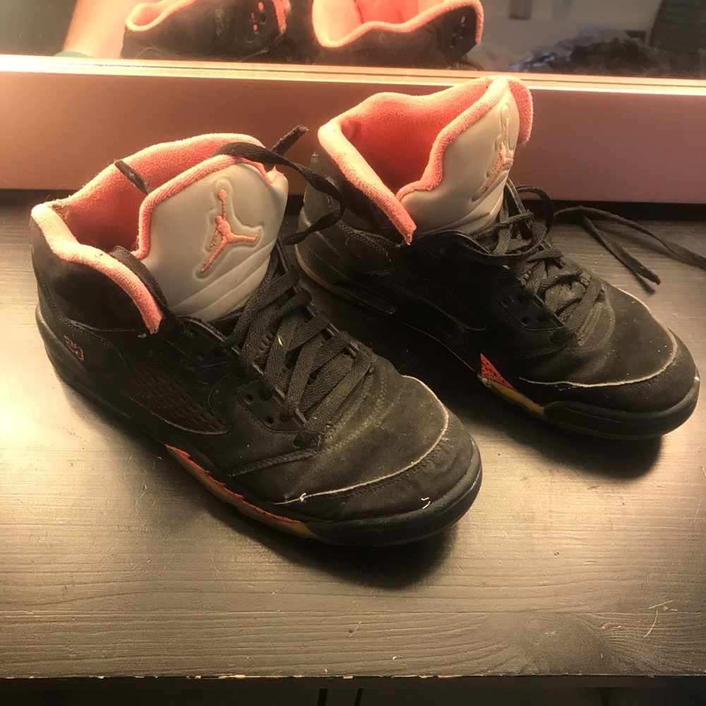 Pink air Jordan’s